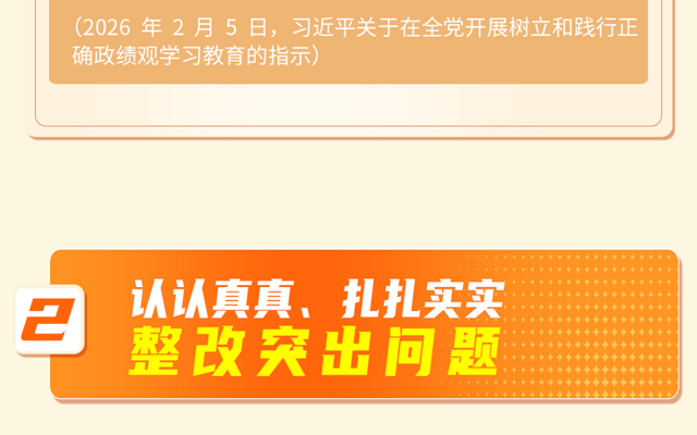 【党建小课堂】树立和践行正确政绩观要做到三个“认认真真、扎扎实实”